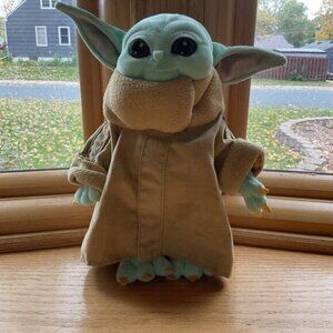 Star Wars Baby Yoda Grogu Plush Toy 10" Soft Stuffed Doll By Disney Star Wars